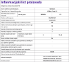 Informacijski list