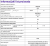 Informacijski list