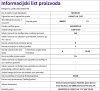 Informacijski list