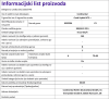 Informacijski list