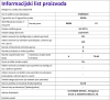 Informacijski list