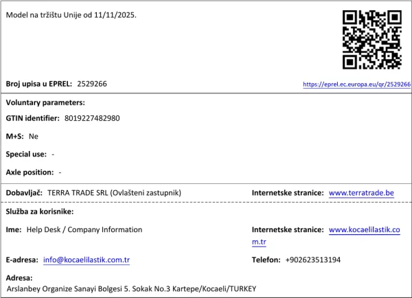 Informacijski list