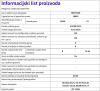 Informacijski list