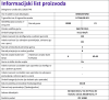 Informacijski list