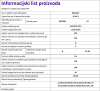 Informacijski list