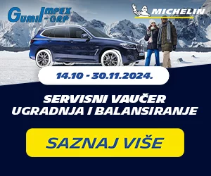 Kupite 4 MICHELIN gume i preuzmite svoj servisni vaučer!