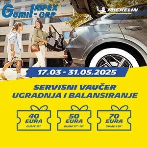 Sigurnost, udobnost i servis – sve to s MICHELIN gumama i našom ponudom! Sigurnost, udobnost i servis – sve to s MICHELIN gumama i našom ponudom!
