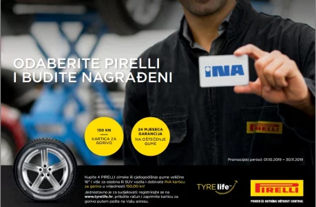 Odaberite Pirelli i budite nagrađeni !!!