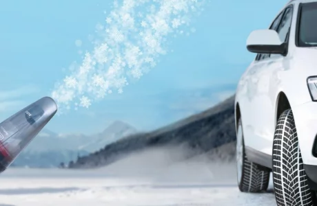 Poklon pri kupnji 4 zimske gume Goodyear - (16" ili više) - usisavač za automobil