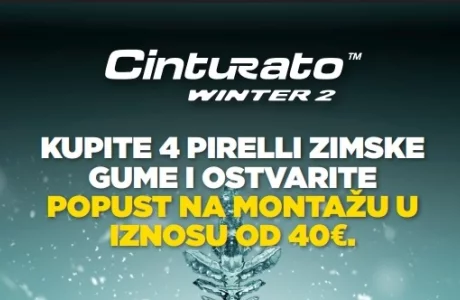 Zimska sezona je na vratima - budite spremni s Pirelli gumama i uštedite na montaži!