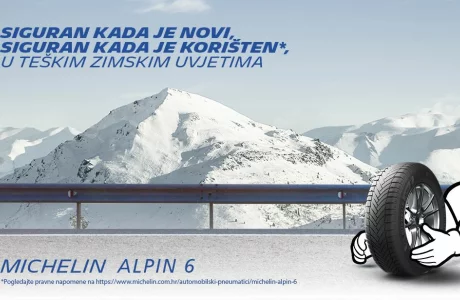 NOVO! Michelin Alpin 6