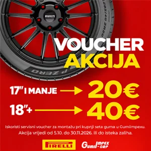 Pirelli gume donose popust na montažu!